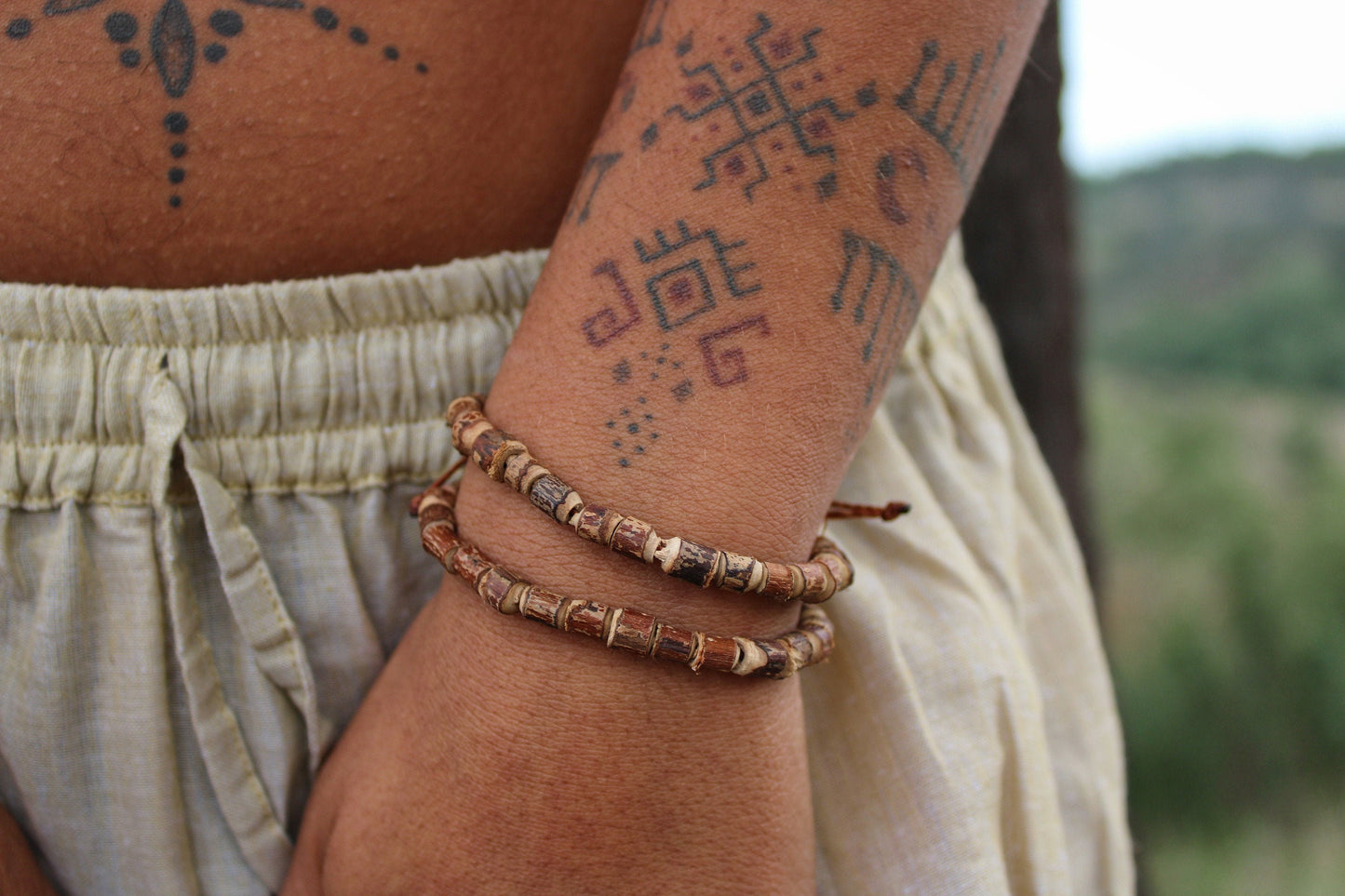 Tulsi Wood Bracelet