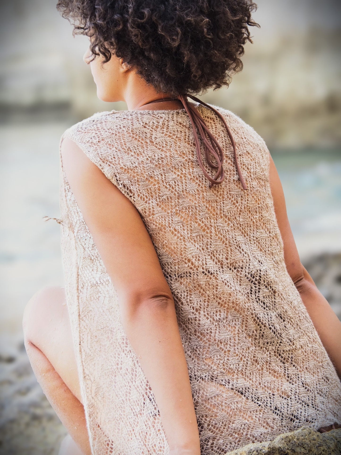 Earthy Nettle Yarn Tunic