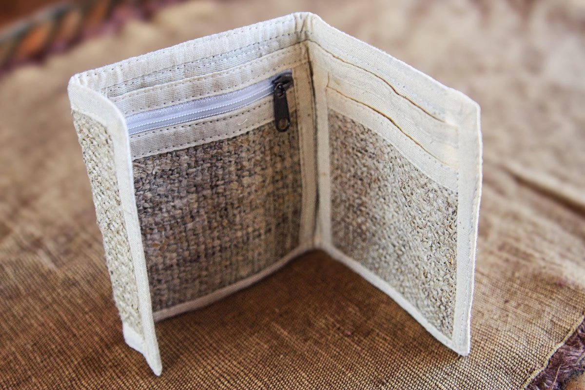 Hemp Wallet, Eco Friendly Purse, Natural Fiber, Organic Purse, Cannabis, Boho Wallet, Hippie Wallet, Unisex Wallet, Hemp Accessories, Gift