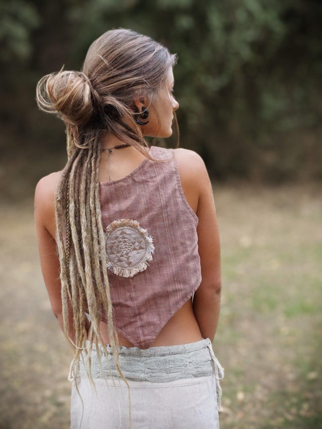 Womens Small Khadi Vest