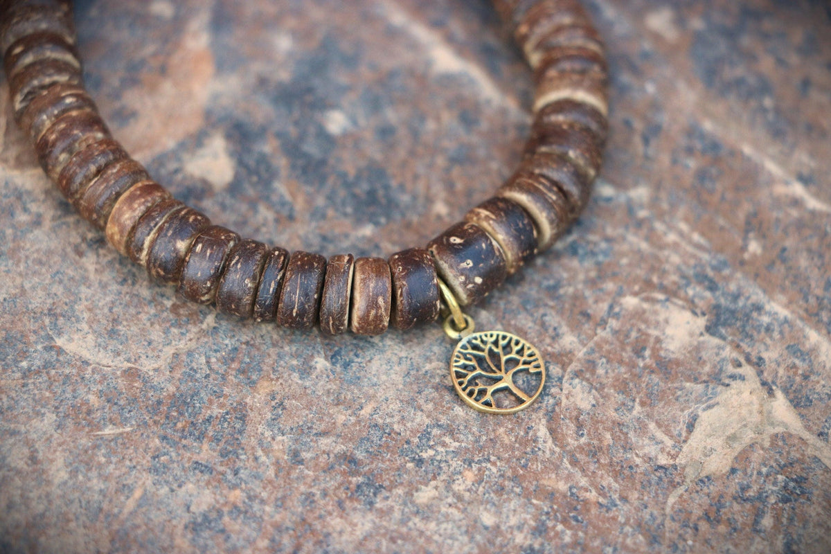 Coconut Tree of Life Bracelet