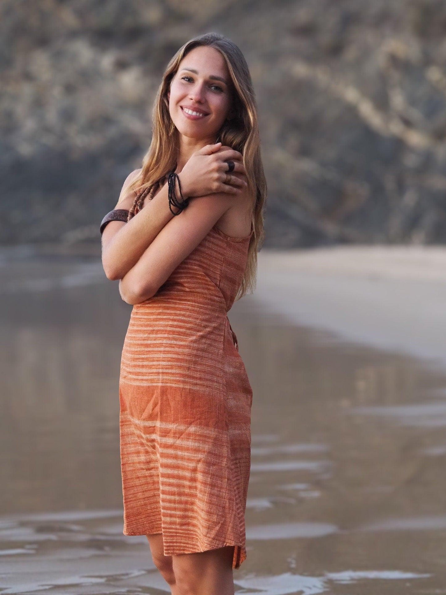 Khadi Short Dress