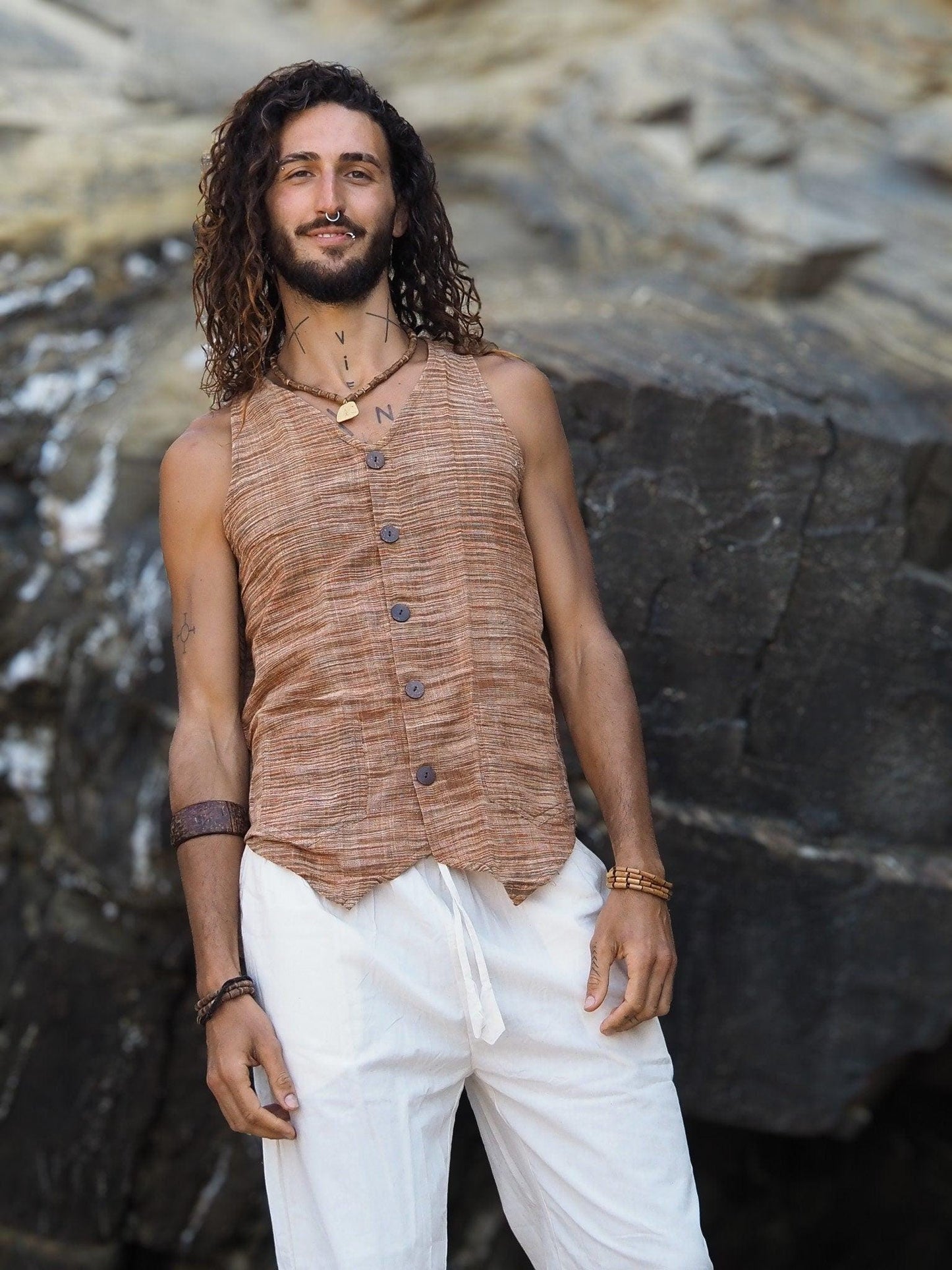 Men's Khadi Vest