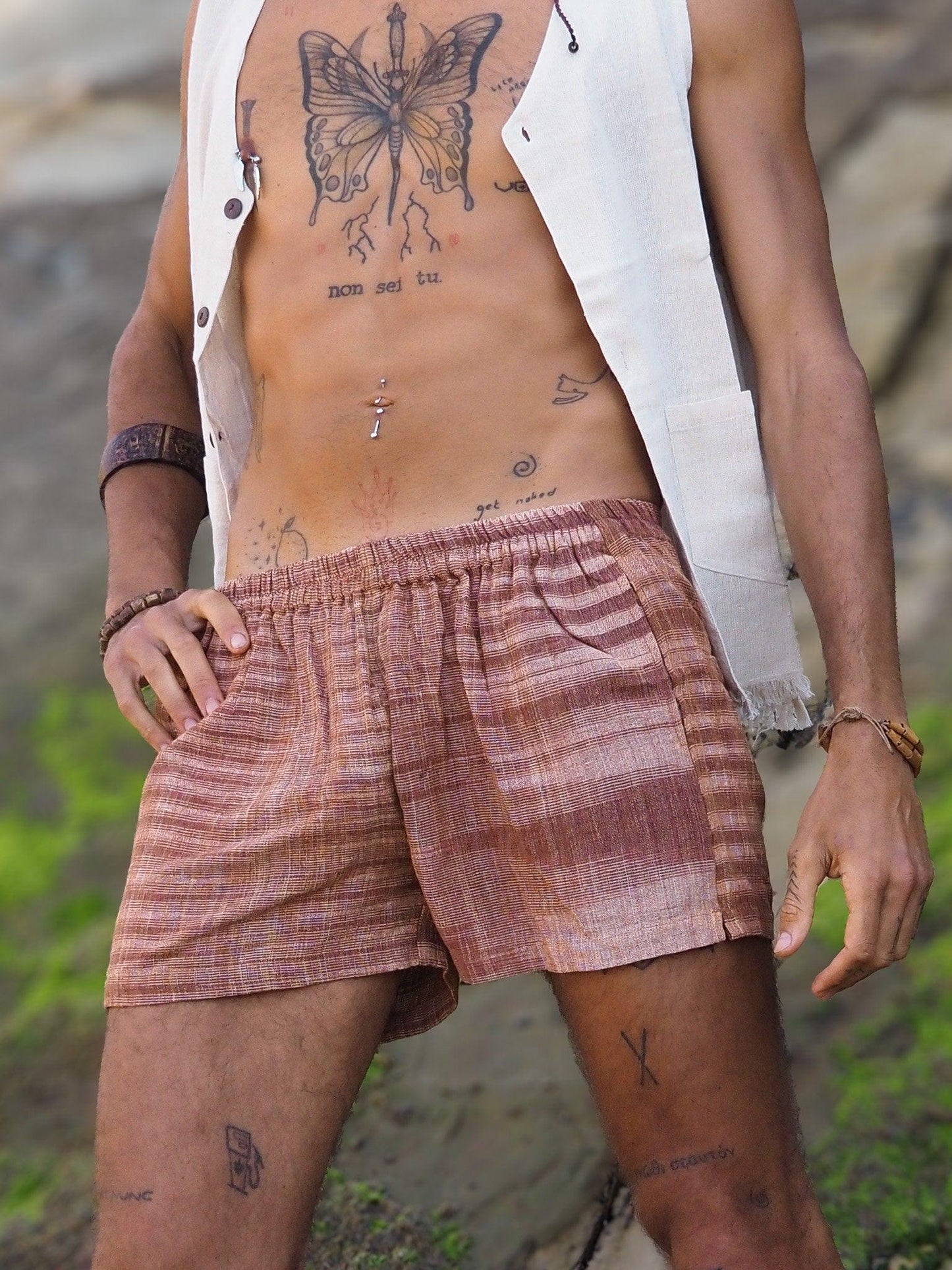 Unisex Khadi Short Pants