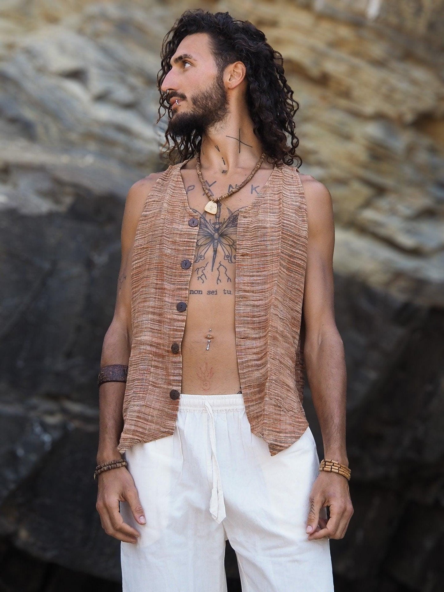 Men's Khadi Vest