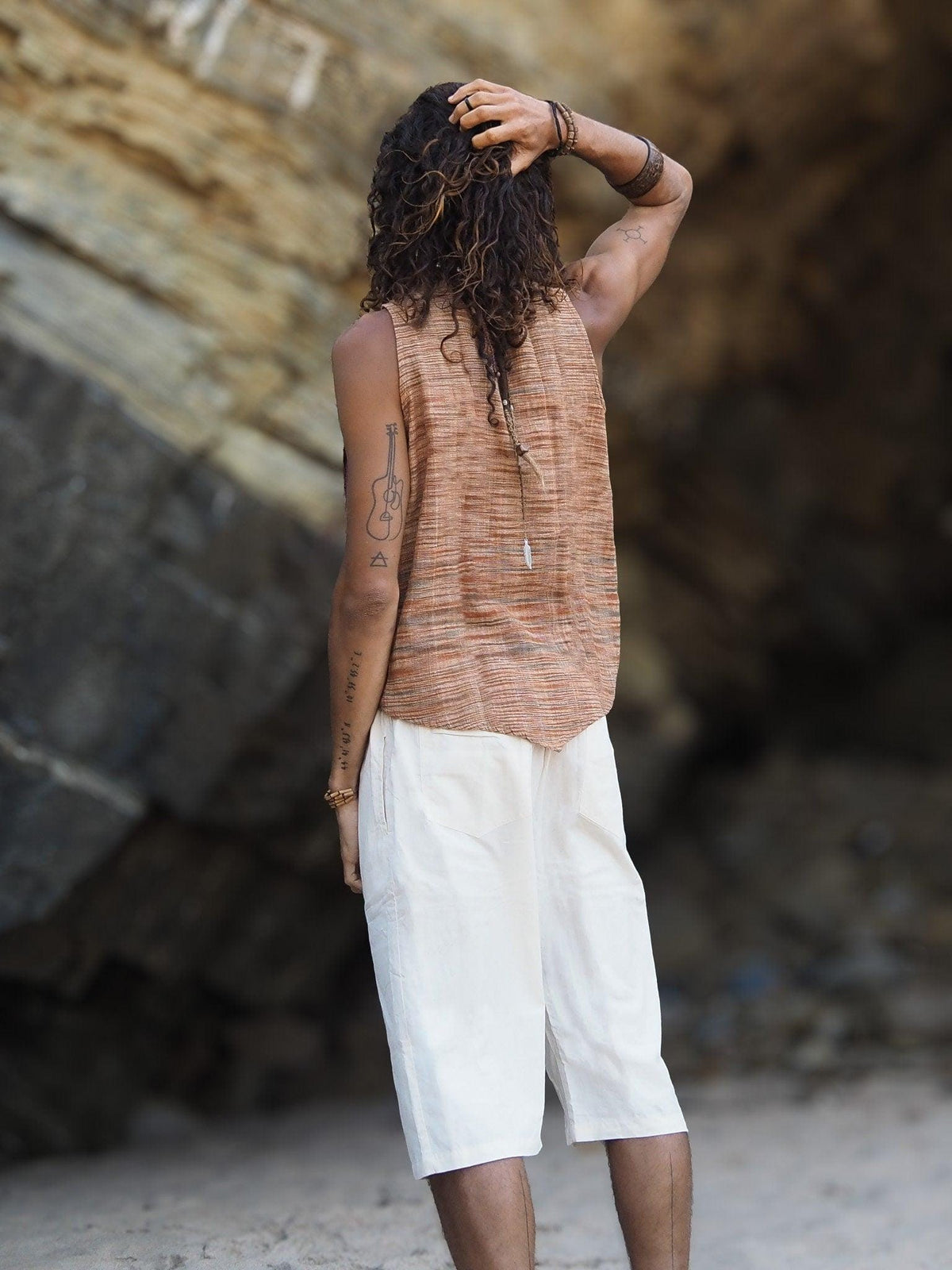 Natural Cotton Short Pants