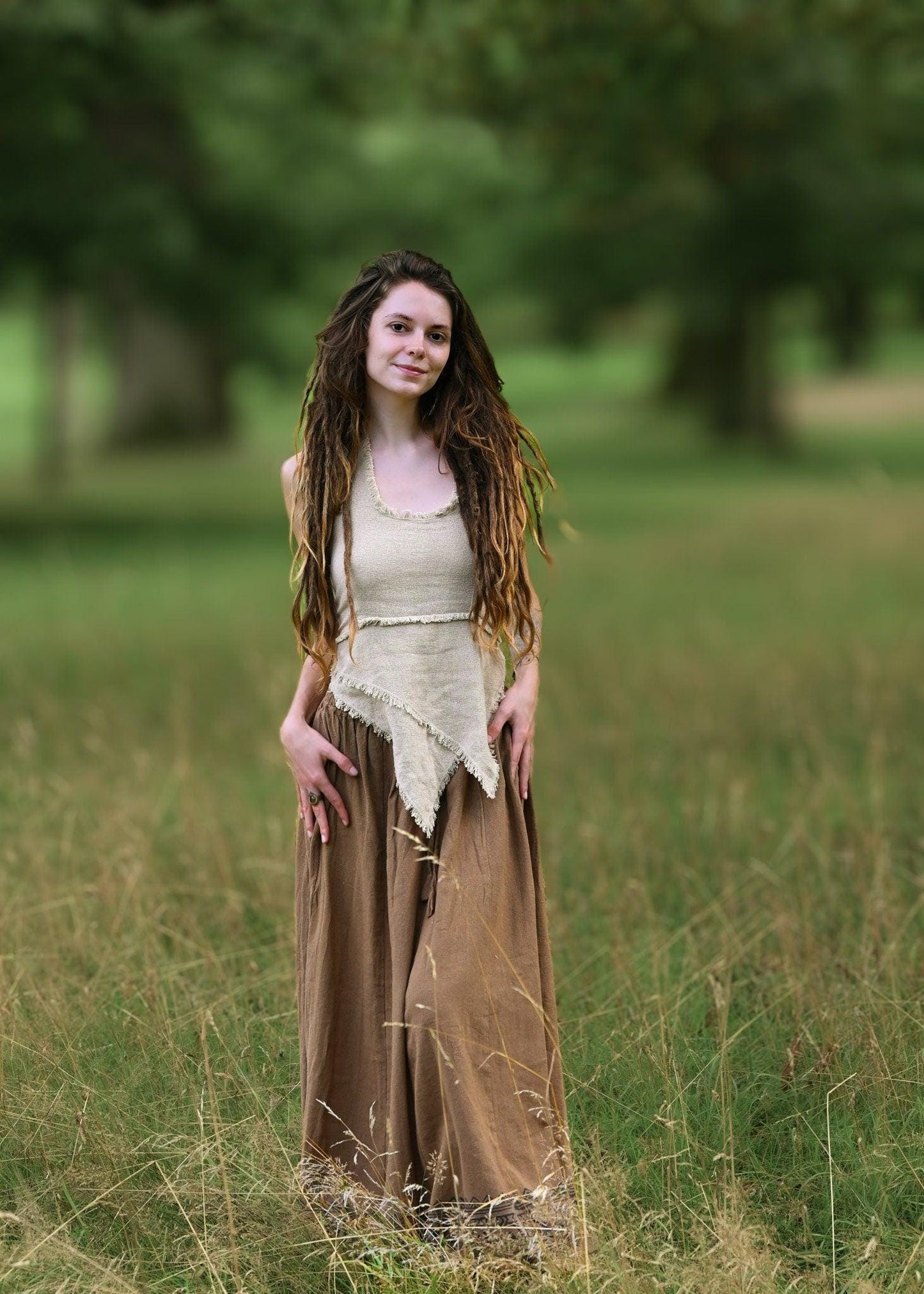 Earthy Cotton Halter Top, Pixie Halter Top, Cross Back Top, Cotton Tie Top, Earthy Halter Top, Boho Top, Festival Clothing, Gift for Her