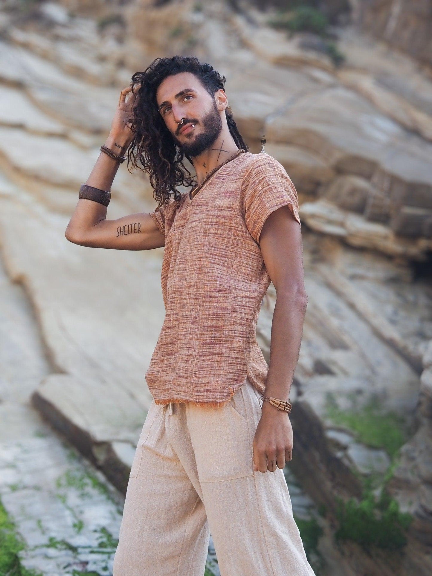 Earthy Khadi Shirt