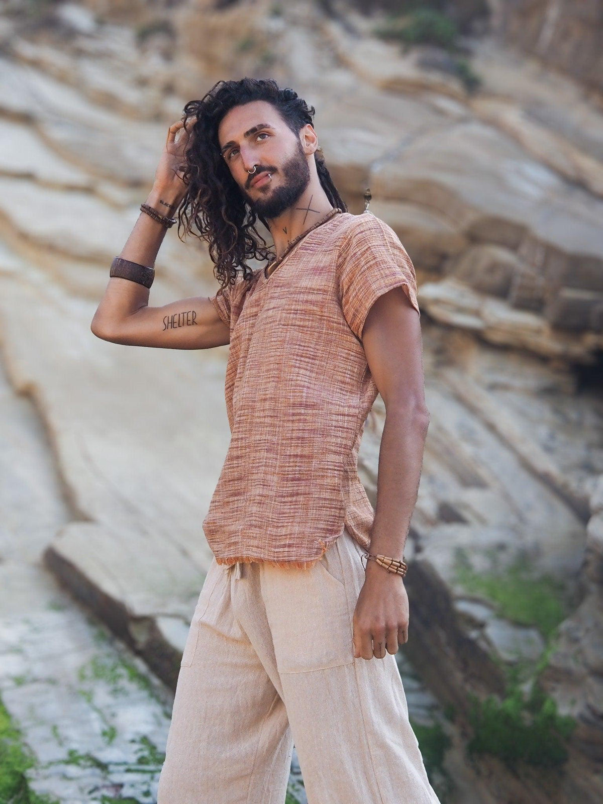 Earthy Khadi Shirt