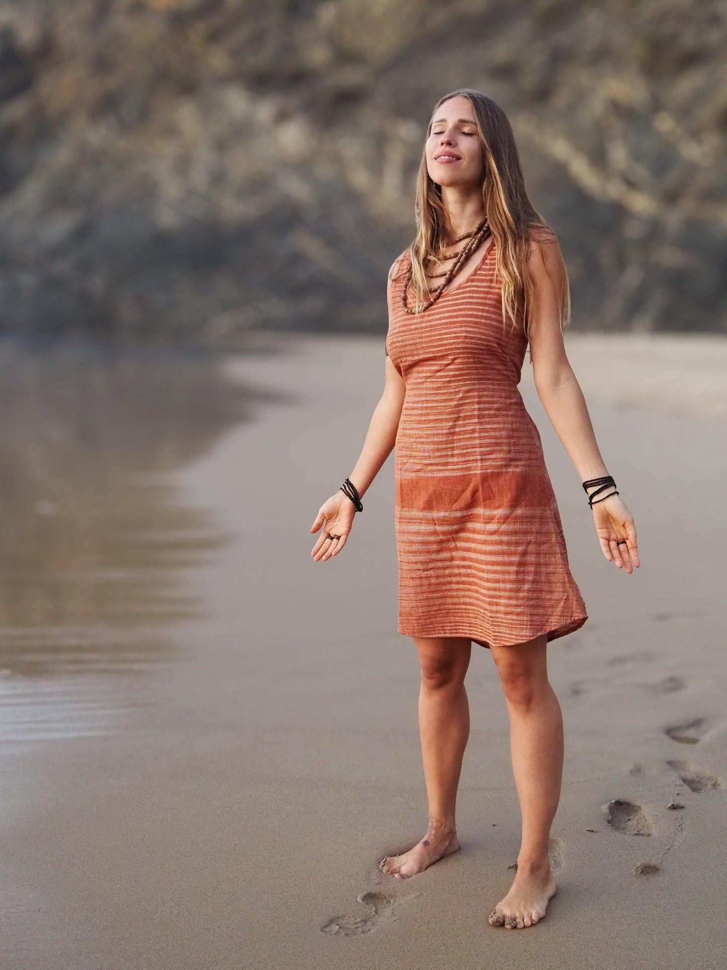Khadi Short Dress