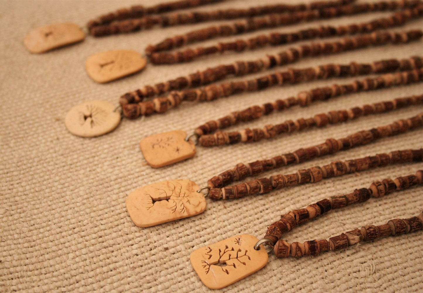 Tree of Life Tulsi Necklace