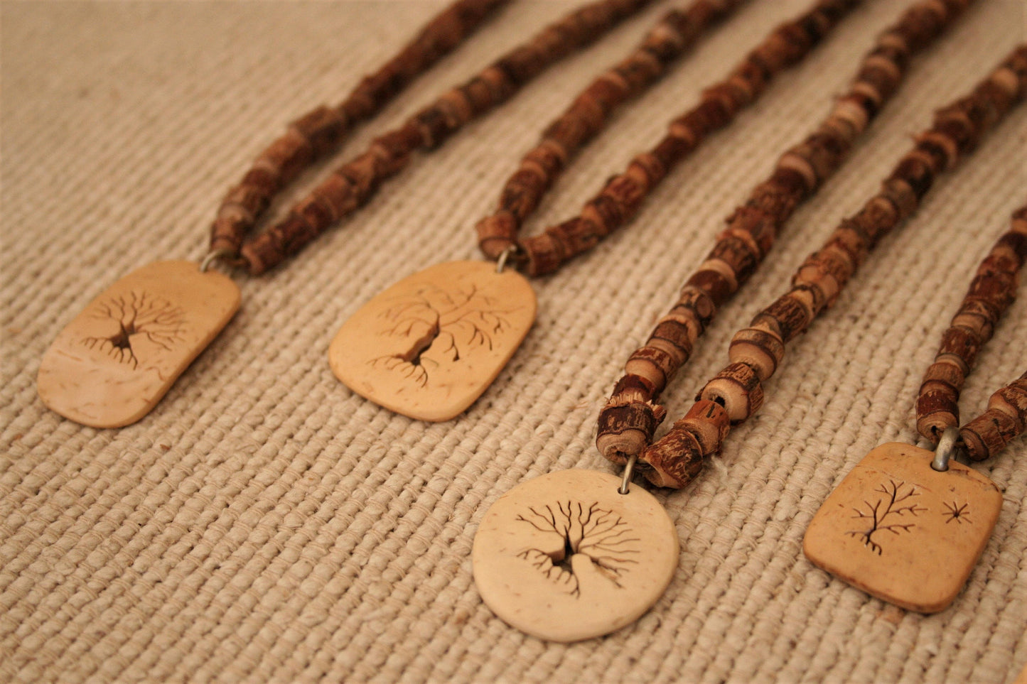 Tree of Life Tulsi Necklace