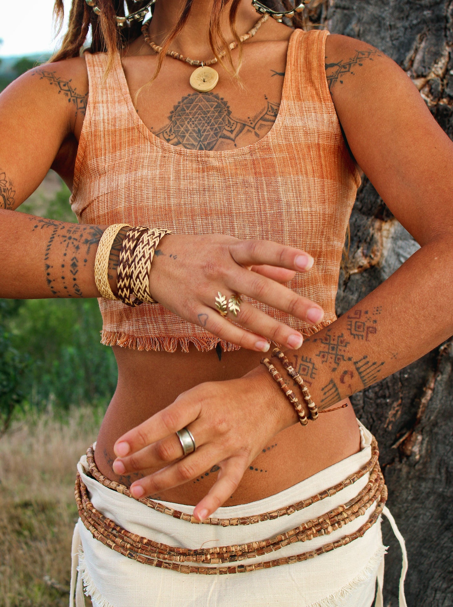 Tulsi Wood Bracelet