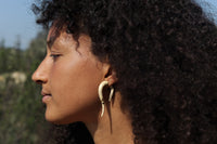 Natural Wood Earrings