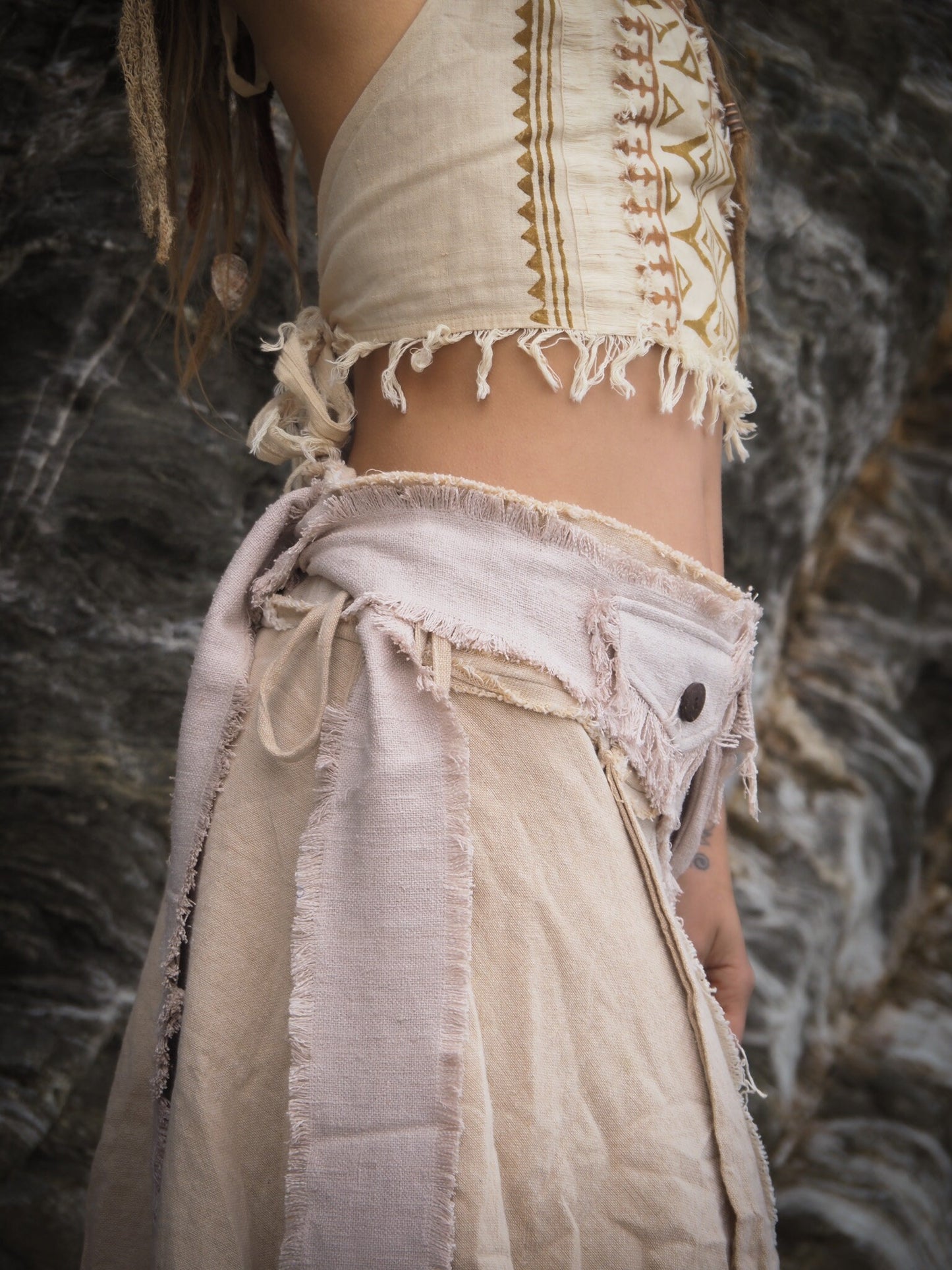 Tribal Raw Silk Pocket Belt, Fringed Pocket Belt, Raw Silk Pocket Belt, Bum bag, Waist Bag, Belt Bag, Festival Bag, Hippie, Psytrance, Yoga