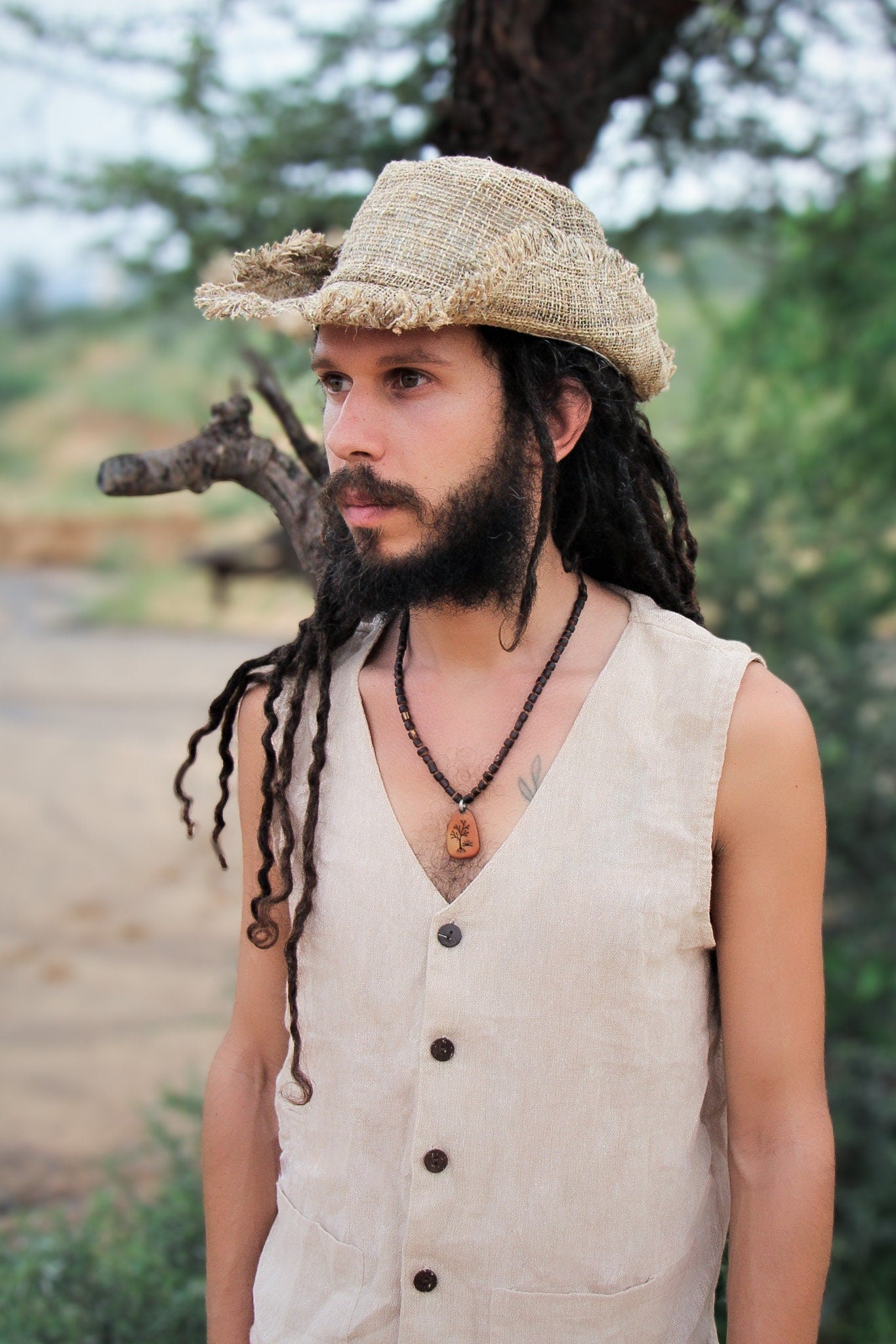 Hand Woven Hemp Hat, Hemp Sun Hat, Hemp Accessories, Ethnic Hat, Summer Hat, Beach Hat, Natural Hat, Psy Trance Goa, Safari Hat, Boho