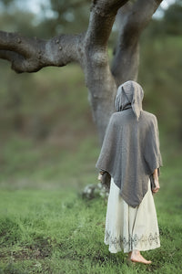 Unisex Wool Poncho