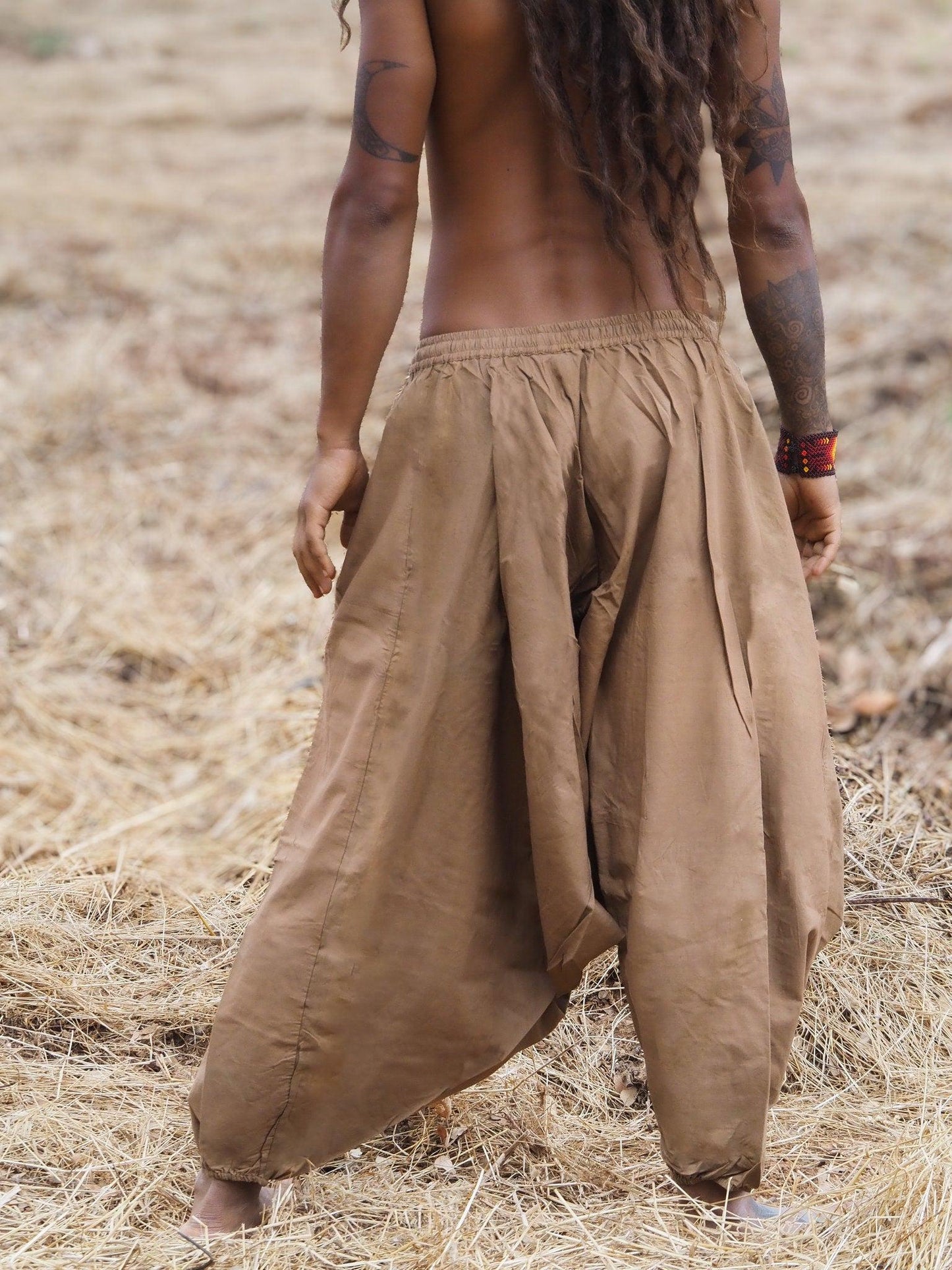 Natural Dye Afghani Pants