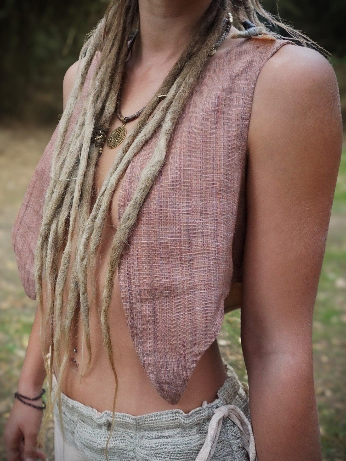 Womens Small Khadi Vest