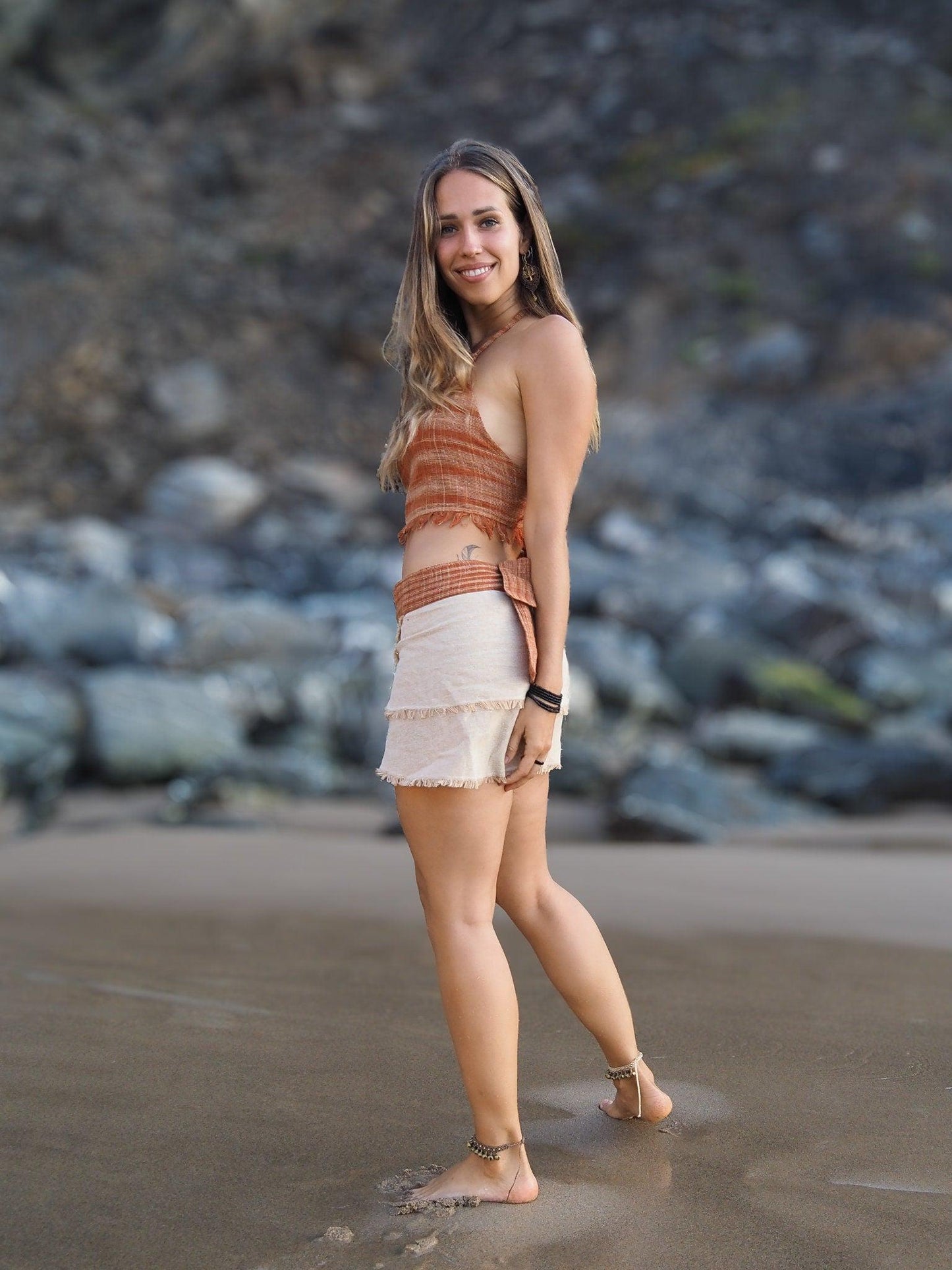 Jute Wrap Skirt