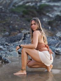 Jute Wrap Skirt
