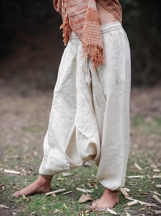 Raw Silk Pants, Unisex Harem Pants, Yoga Pants, Silk Harem Pants, Tribal Clothing, Aladdin Pants, Afghani Pants, Hippie Pants, Drop Crotch