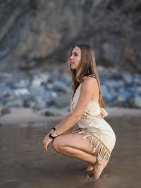 Short Tribal Block Print Dress