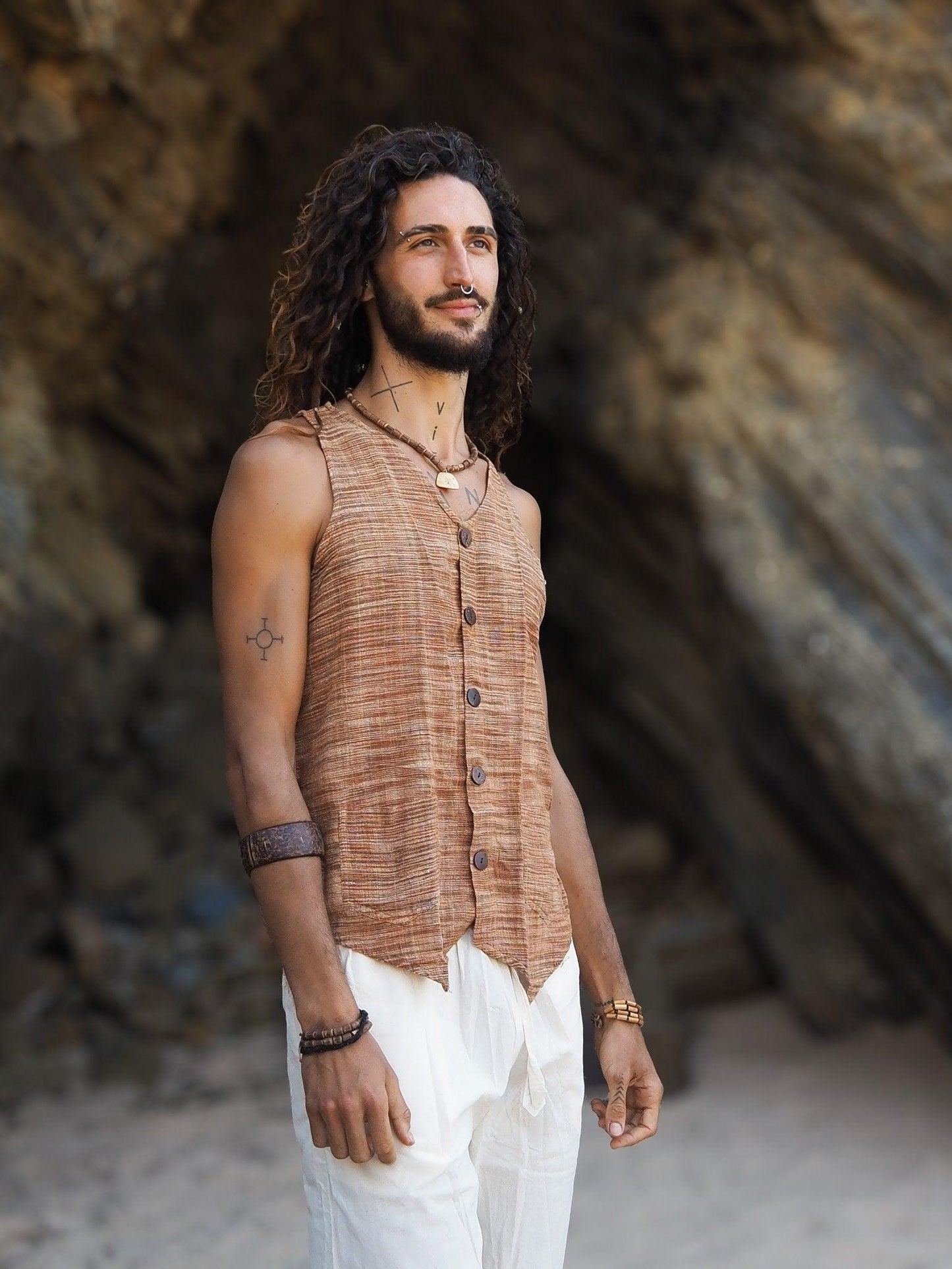 Men's Khadi Vest