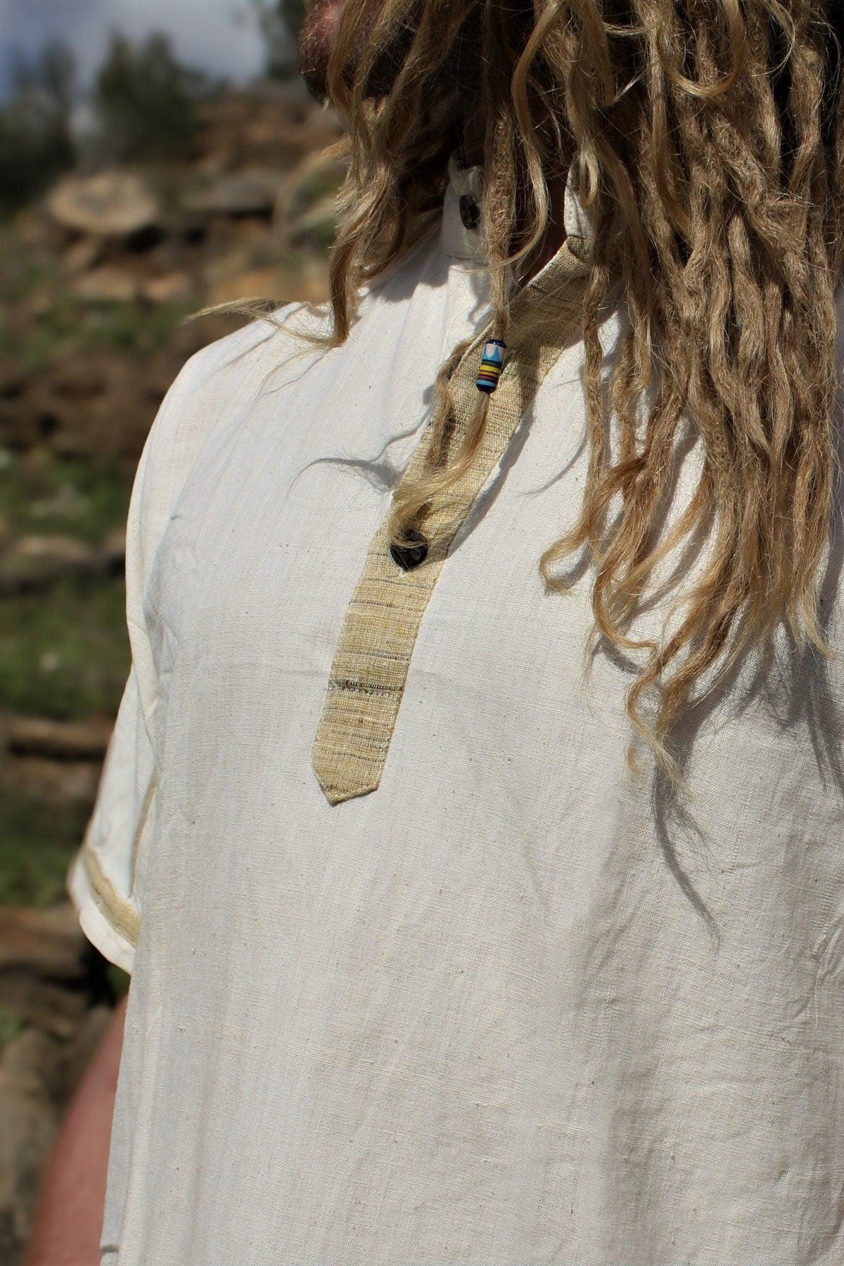 Natural Khadi Men Shirt