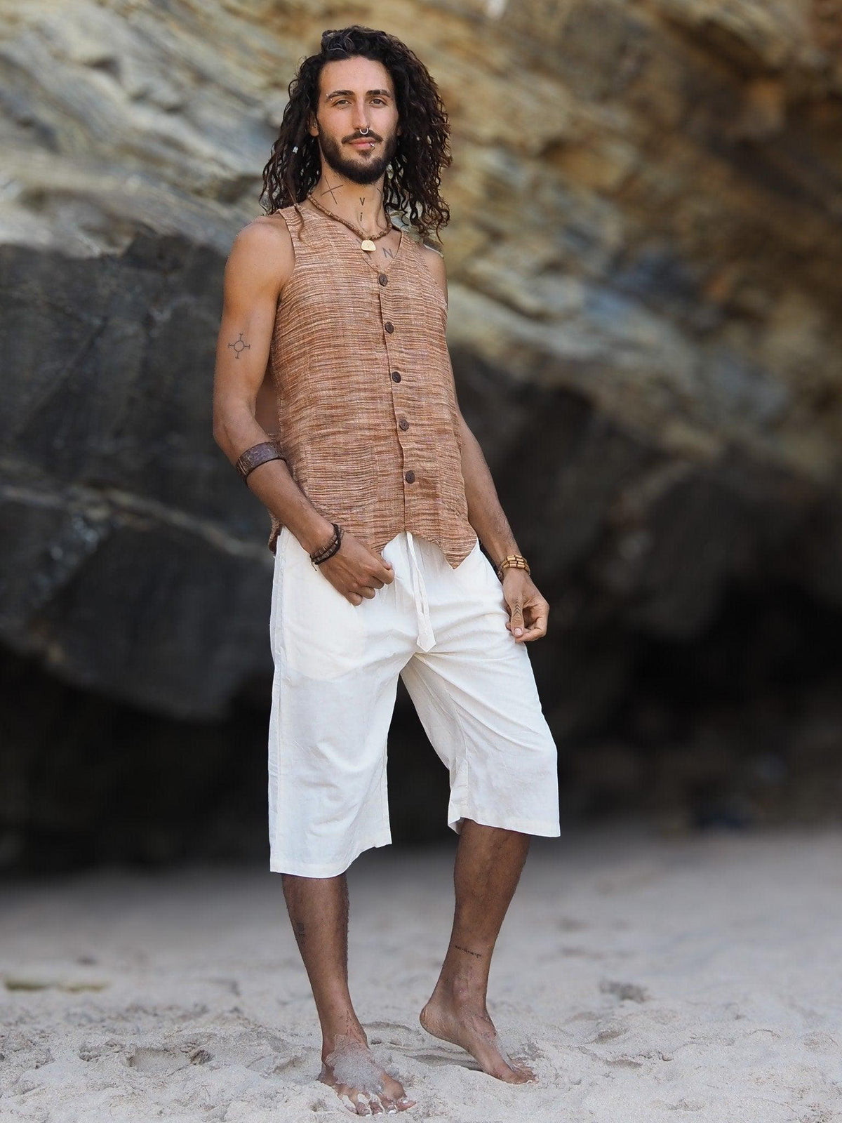 Natural Cotton Short Pants