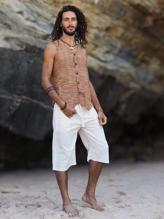 Natural Cotton Short Pants