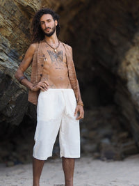 Natural Cotton Short Pants