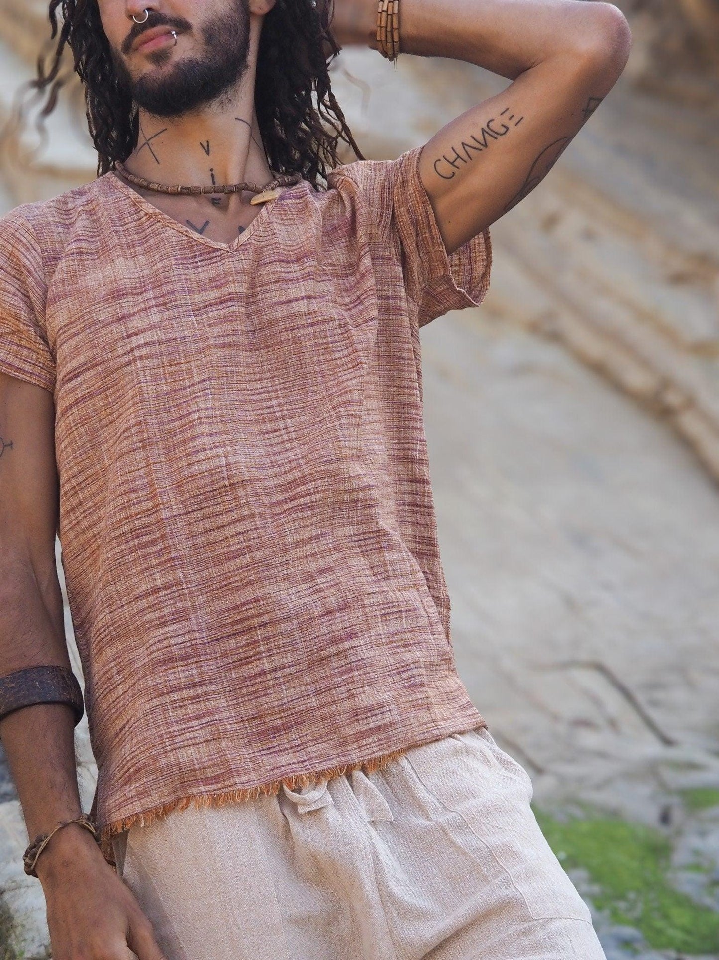 Earthy Khadi Shirt
