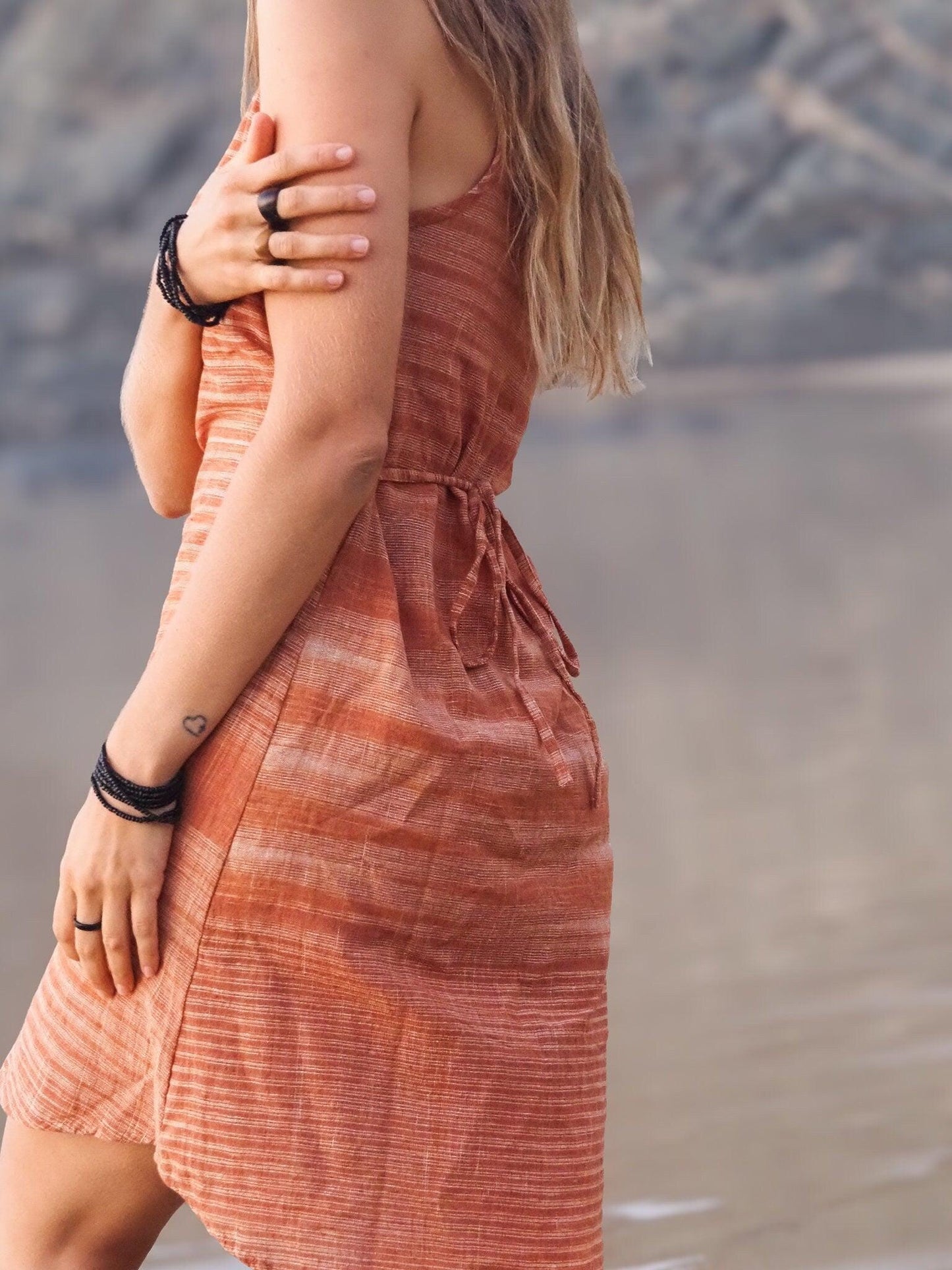 Khadi Short Dress