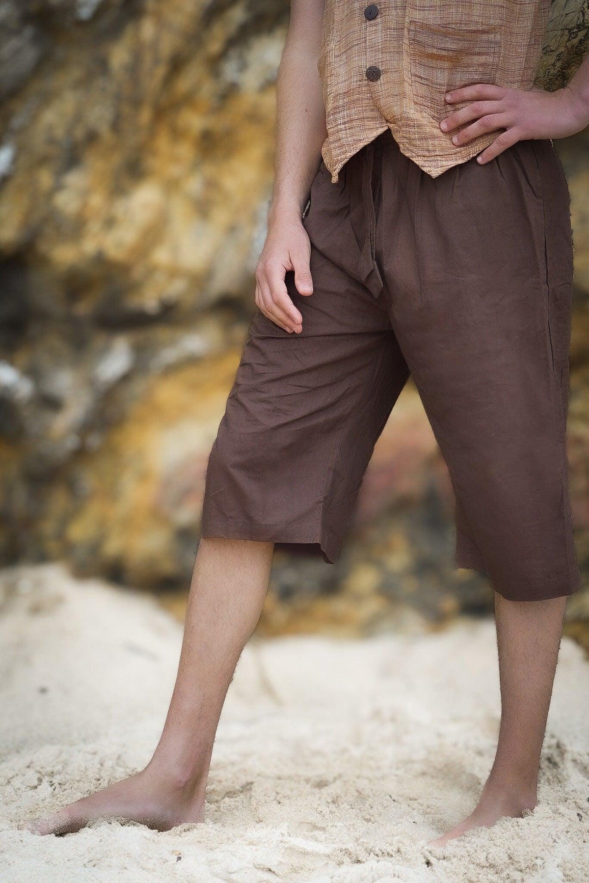 Organic Dye Men's Short Pants
