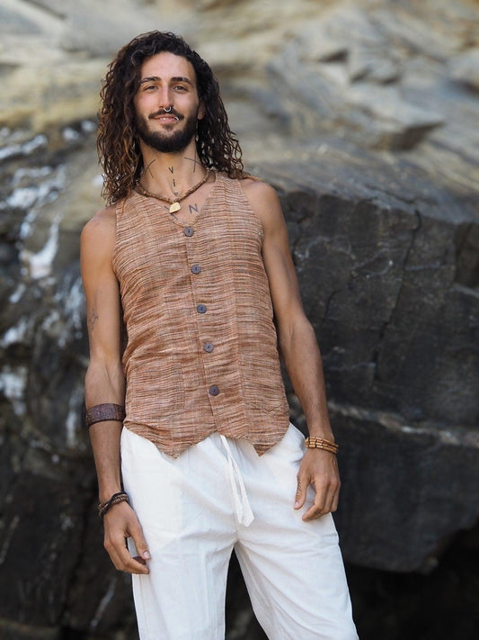 Men's Khadi Vest