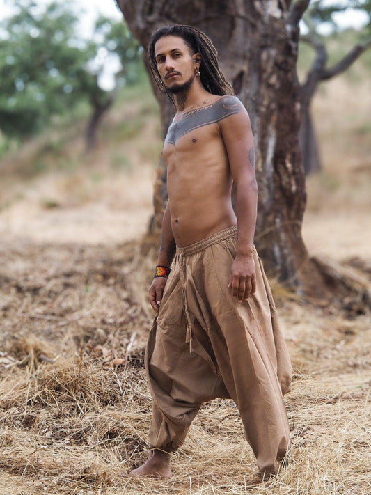 Natural Dye Afghani Pants