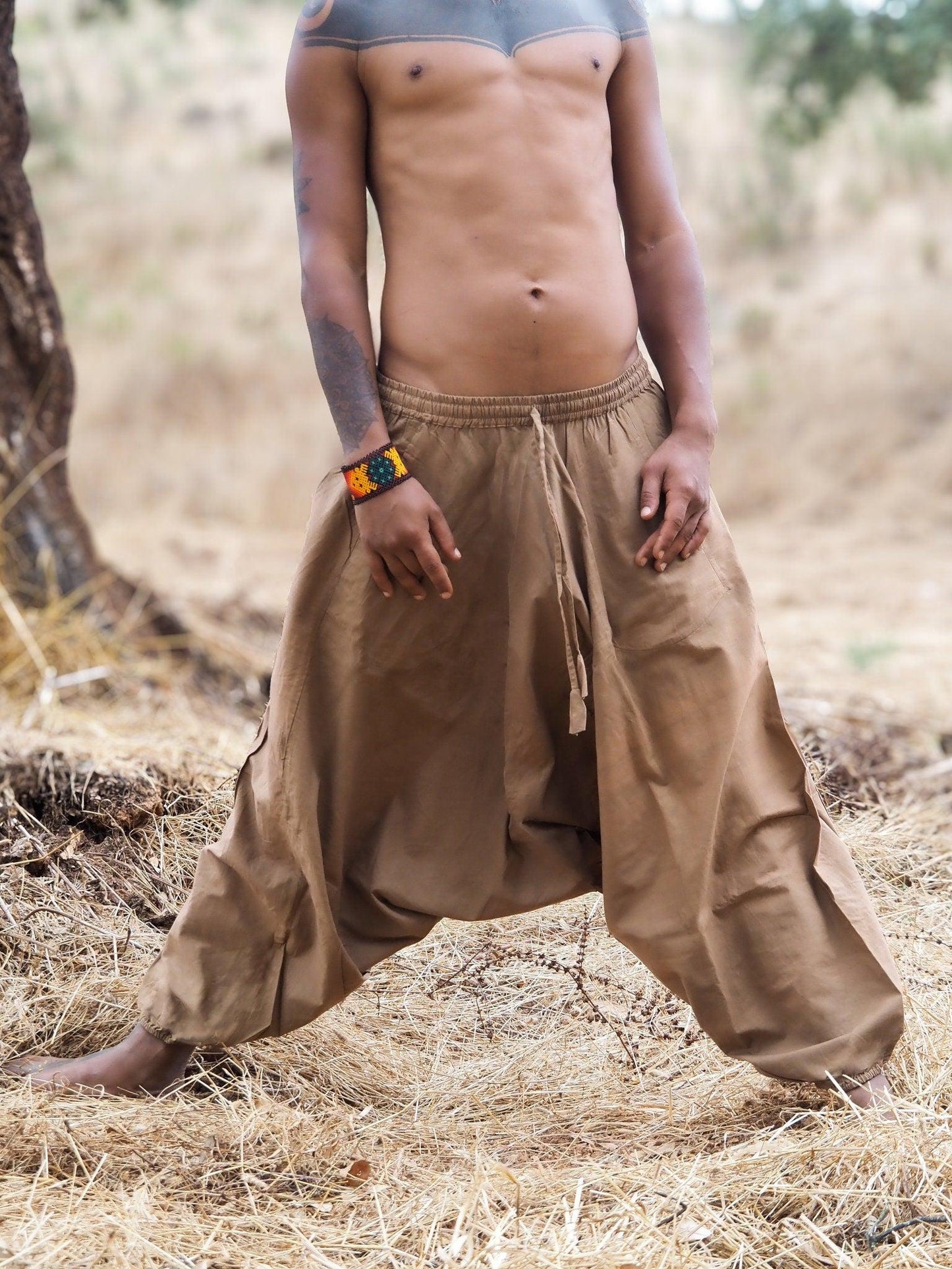 Natural Dye Afghani Pants