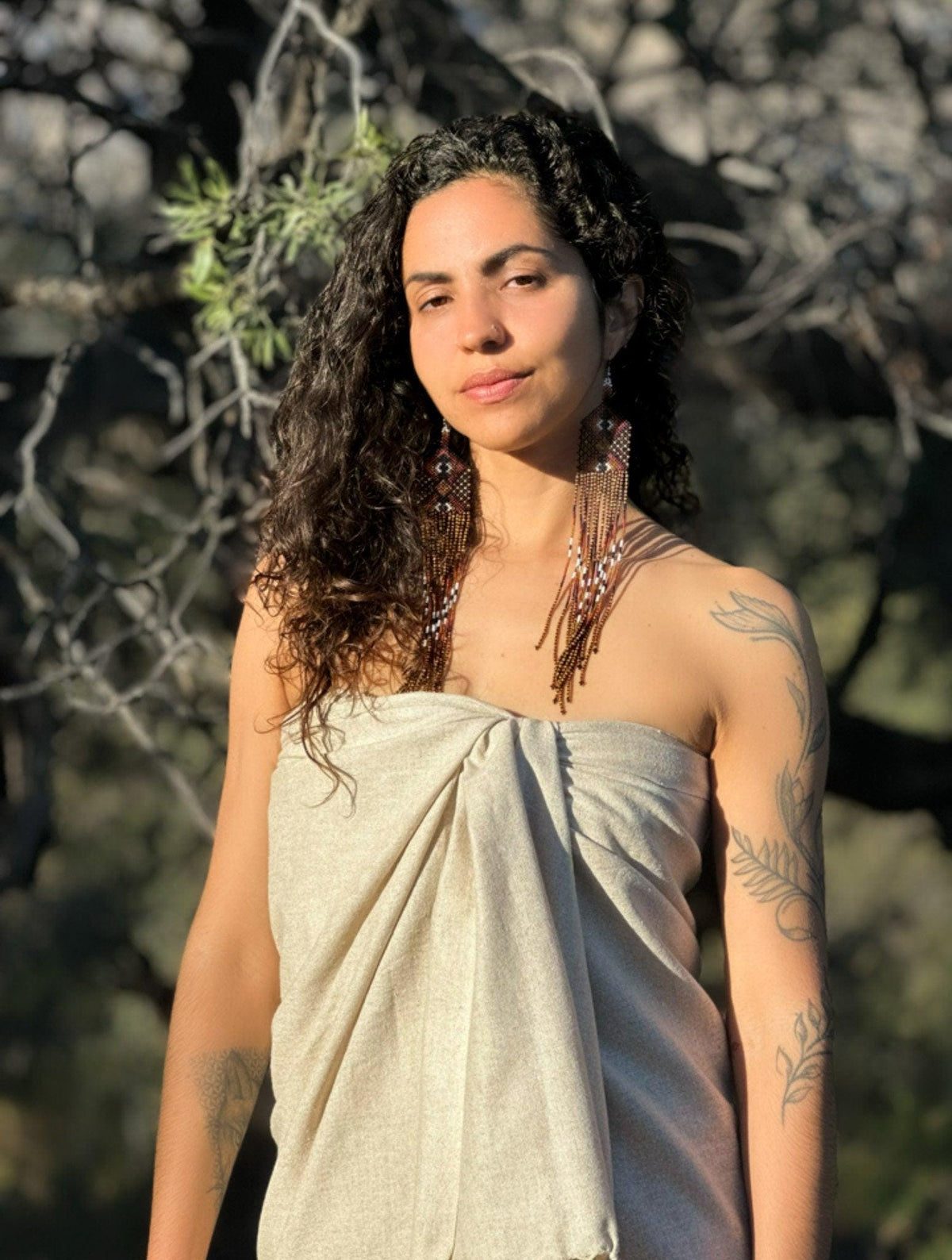 Big Natural Raw Silk Shawl, Raw Silk Shawl, Silk Shawl, Hand Loomed Shawl, Earthy Shawl, Unisex Shawl, Boho Wrap, Earthy Accessories