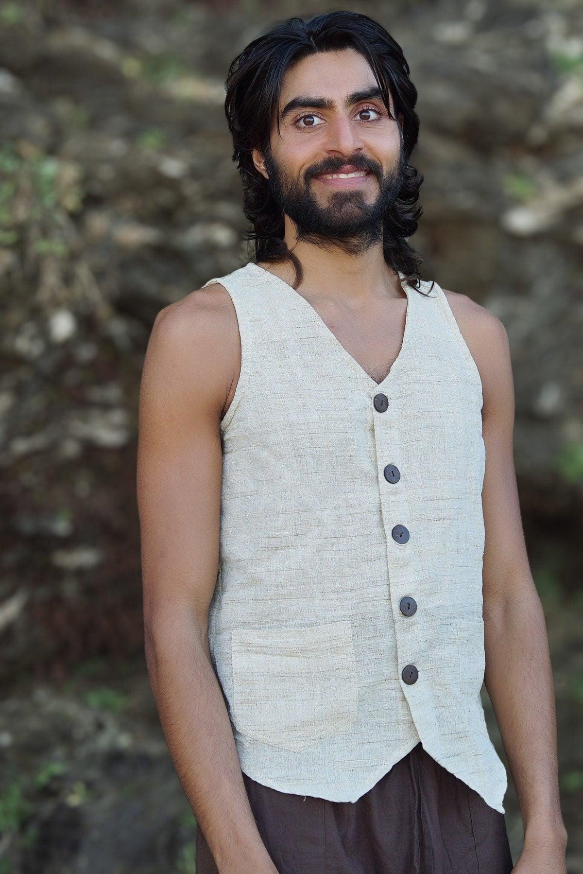 Men's Khadi Vest