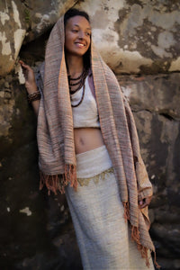 Earthy Khadi Shawl