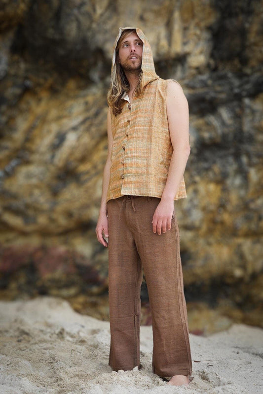 Natural Dye Men Pants