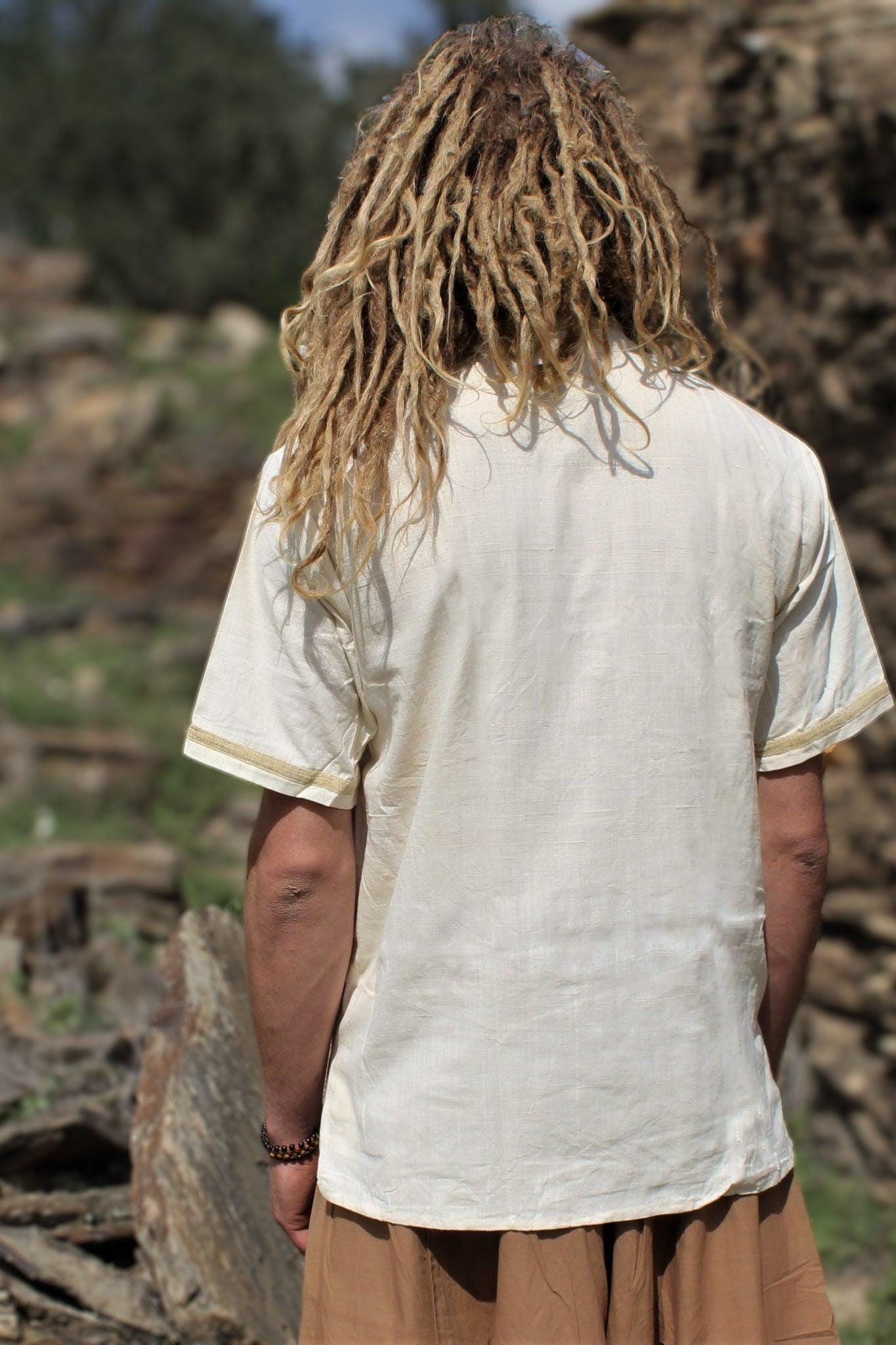 Natural Khadi Men Shirt