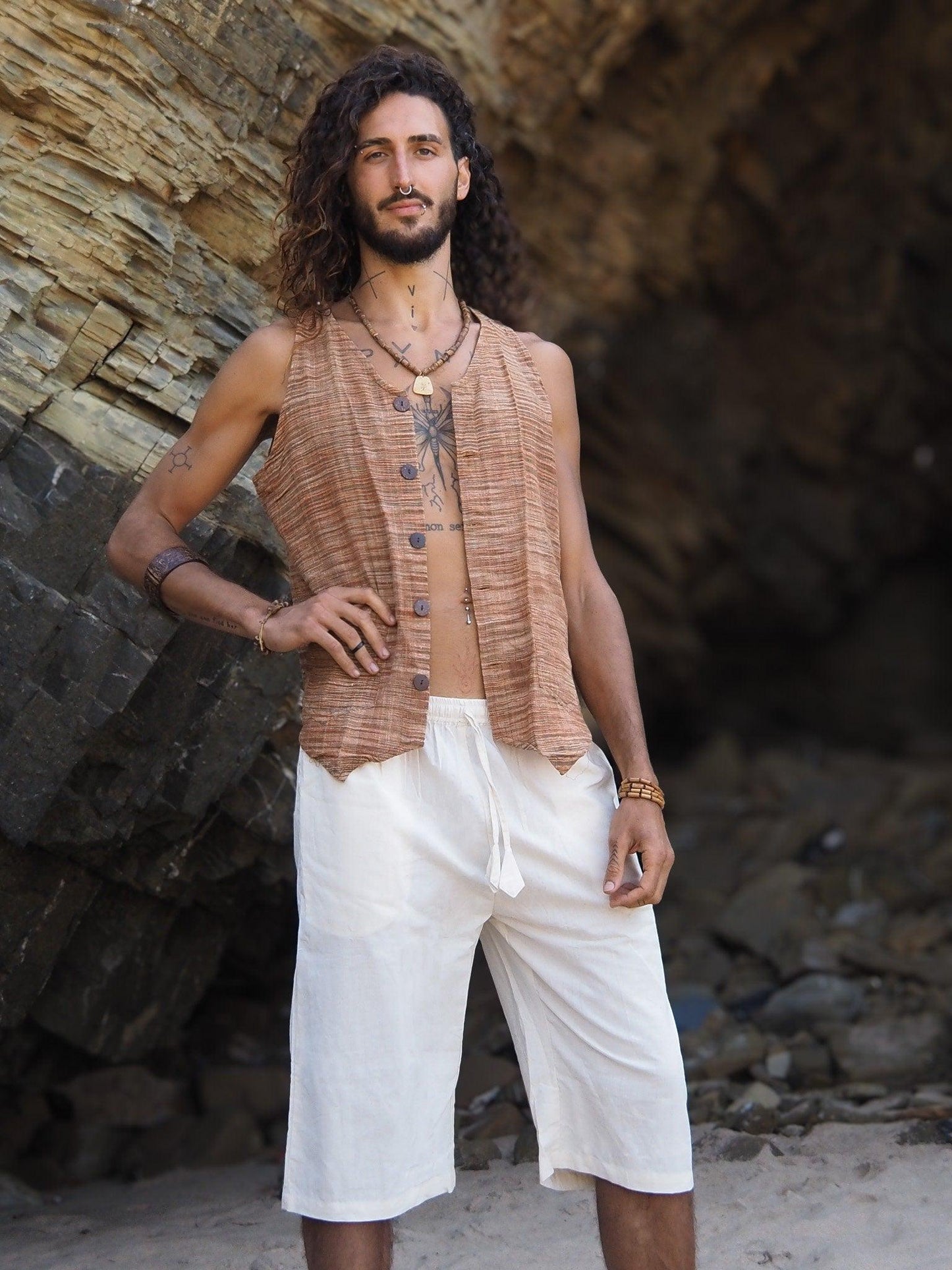Natural Cotton Short Pants