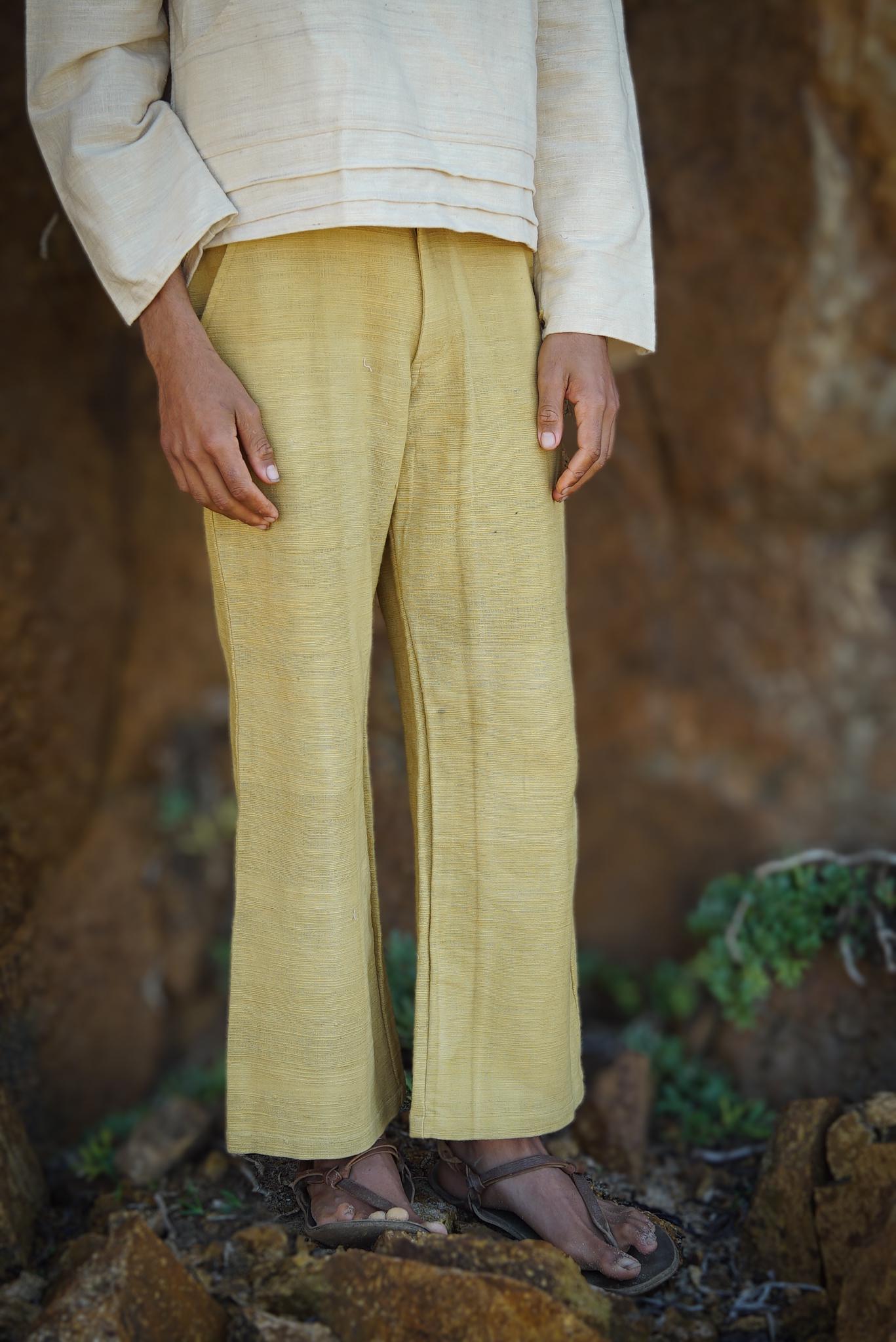 Natural Dye Men Pants