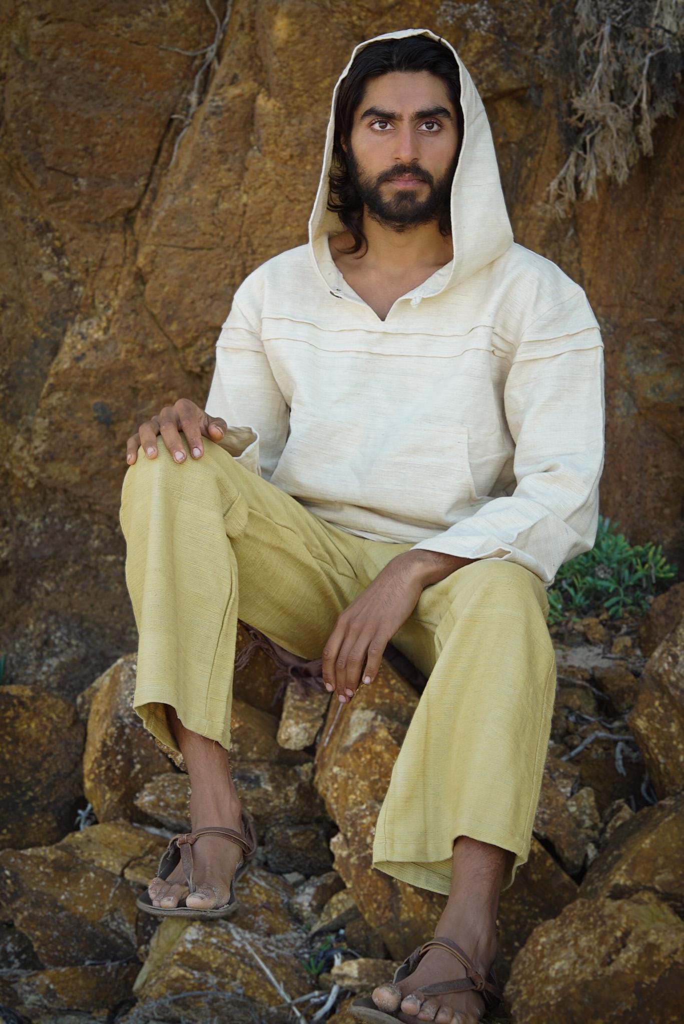 Natural Dye Men Pants