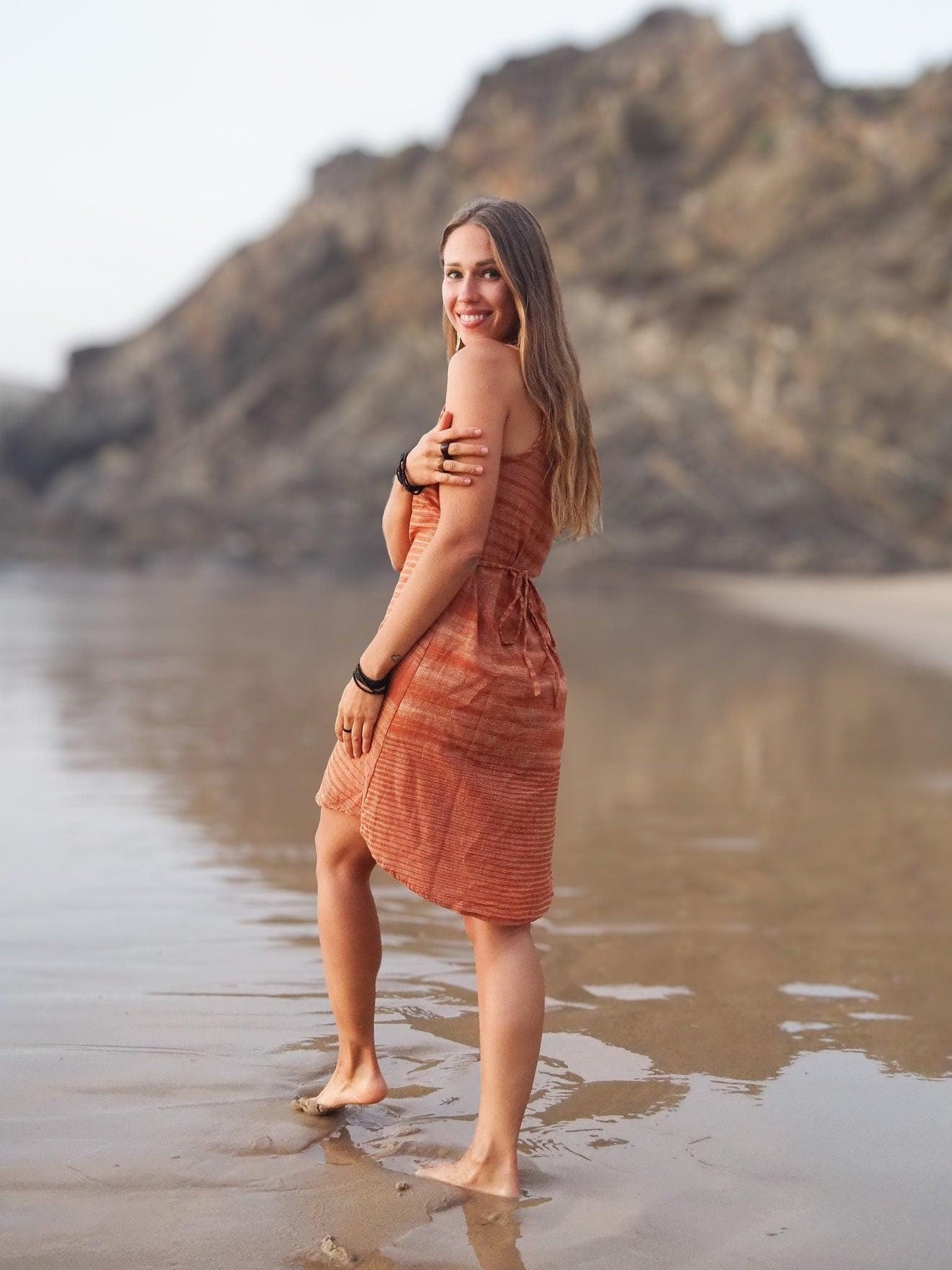 Khadi Short Dress